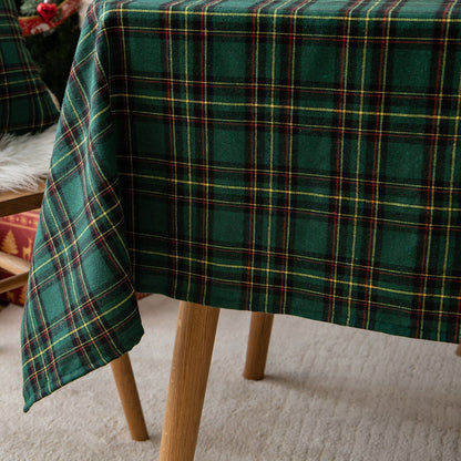 Rynx | Christmas Party Traditional Scottish Check Pattern Tablecloth