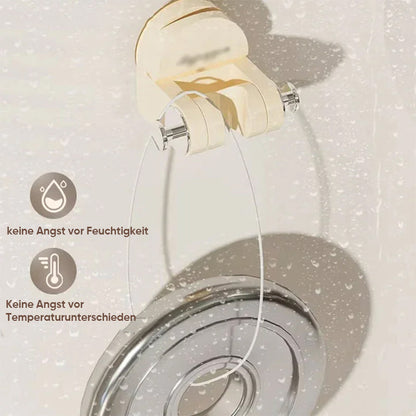 Rynx | One-piece shower stand with suction cup