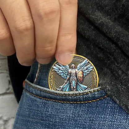 RYNX | The Archangel Michael Watches Over Us Challenge Coin