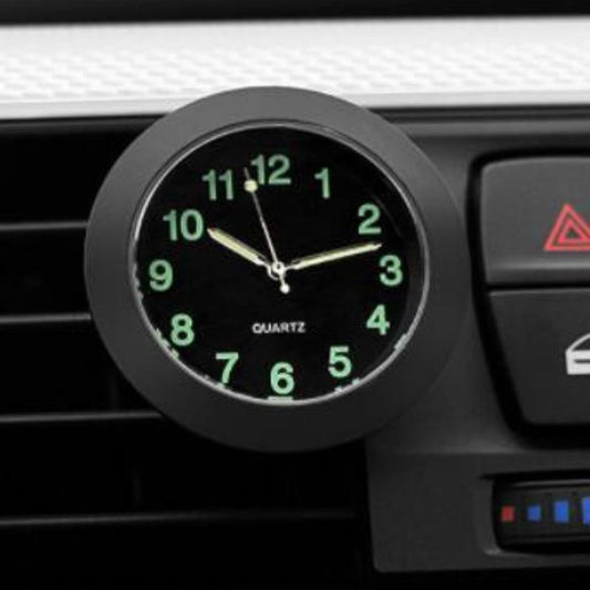 Rynx | AutoTime Mini Analog Watch – Self-adhesive and Stylish Design for Car Interior