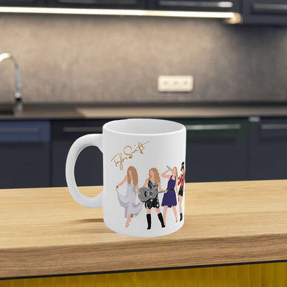 Rynx | Floral Music Album Swiftea Mug