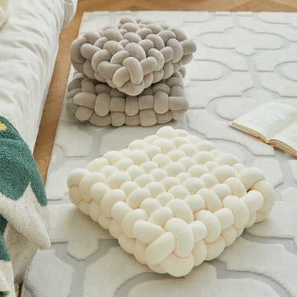 Rynx | Nordic Knot Plush Cushion