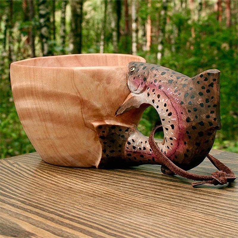 Rynx | Animal Outdoor Wooden Cup
