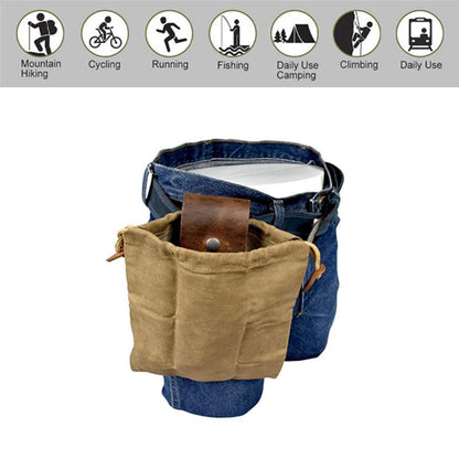 Rynx | Dimoohome Leather and Canvas Bushcraft Bag