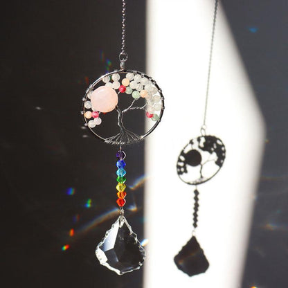 Rynx | Crystal Wind Chime Tree of Life Dreamcatcher