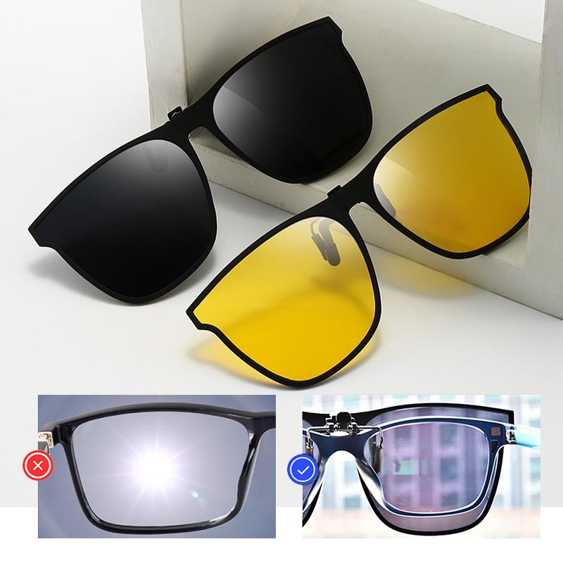 RYNX | New polarized clip-on flip-up sunglasses