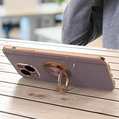 Rynx | Plated iPhone Case with Ring