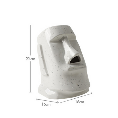 Rynx | StatueTissue - unusual Moai scarf holder for stylish spaces