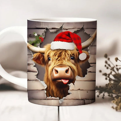 Rynx | Highland Cow Ceramic Mug