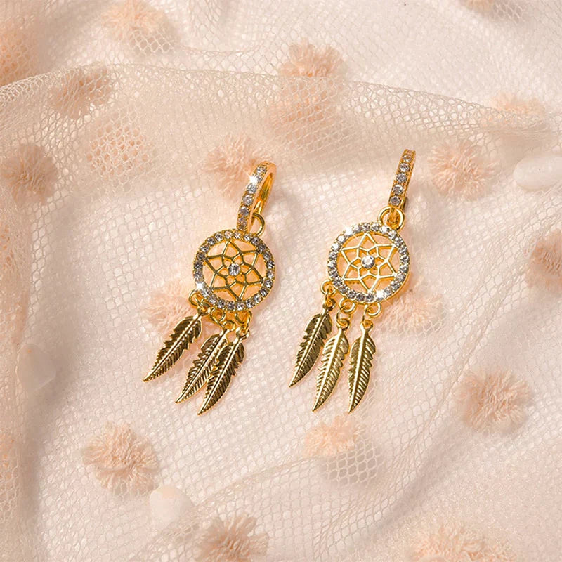RYNX | Evani️ | Elegant Refinement With Earrings Made Of 14-Carat Gold