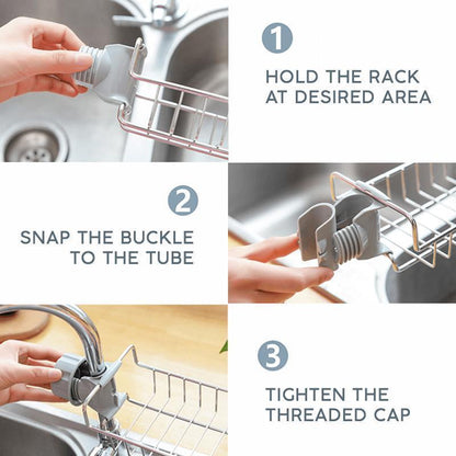 Rynx | Kitchen sink organizer shelf