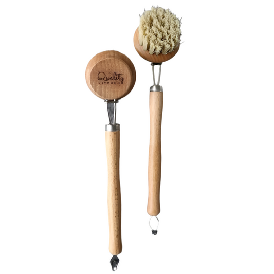 Rynx | ScrubNest Durable Dish Brush with Short Round Handles
