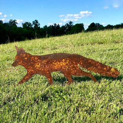 Rynx | Metal Fox Garden Decoration