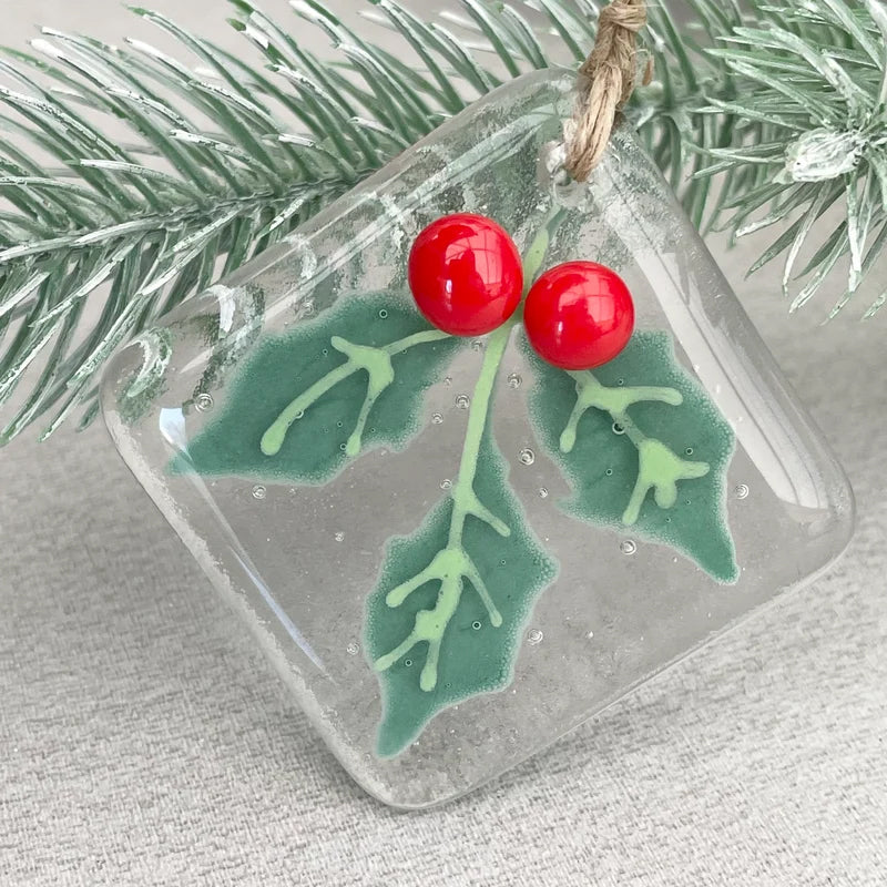 Rynx | Fused Glass Christmas Tree Decoration