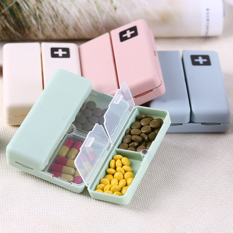 Rynx | 7 Compartments Portable Pill Case