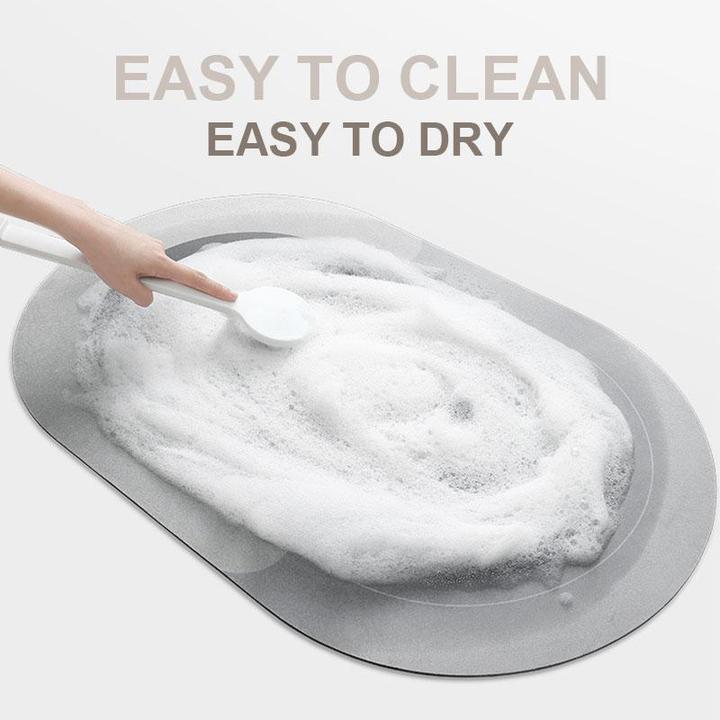 Rynx | Super Absorbent Doormat for Home, Bathroom Soft Quick Drying Mat