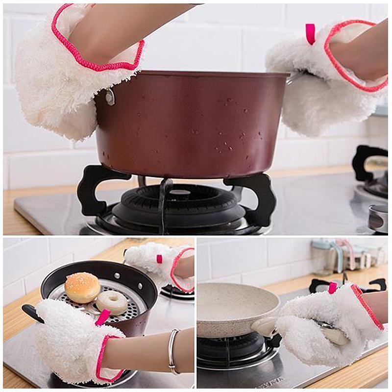 Rynx | Waterproof Warm Bamboo Fiber Gloves for Household Tasks