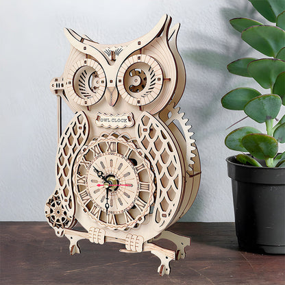 Rynx | Super mechanical wooden model puzzle set🦉