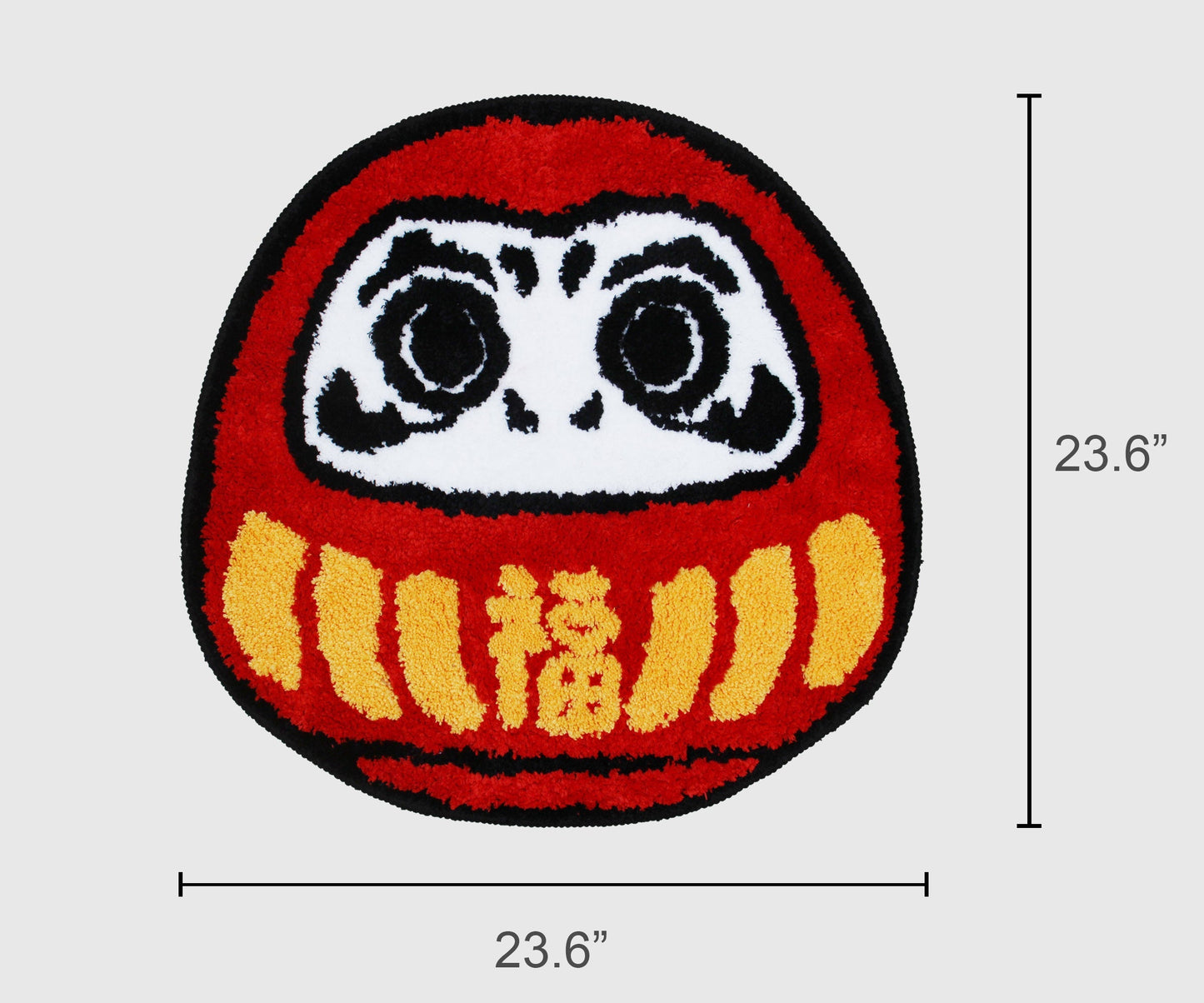 Rynx | Cute red Bodhidharma bath mat