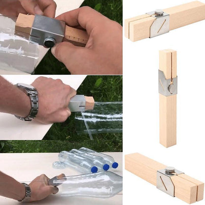 Rynx | Cutting tool - cutting plastic bottles into a rope