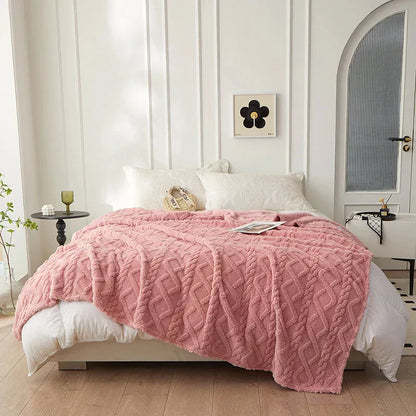 RYNX | Luxury Lambswool Blanket for Bedroom