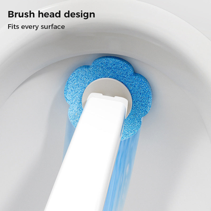 Rynx | Toilet Wall Kit, Disposable Toilet Cleaning System with 18 Refill Heads