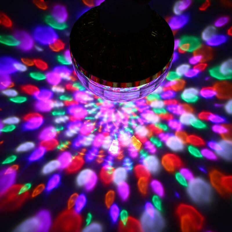 Rynx | LED Disco Ball Colorful Rotating Light Bulb