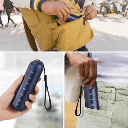 RYNX | 7 Days Portable Pill Organizer For Travel