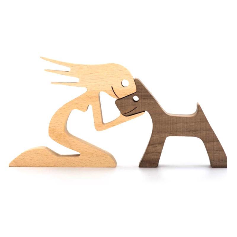Rynx | Animal Lover Wooden Sculpture Table Decoration