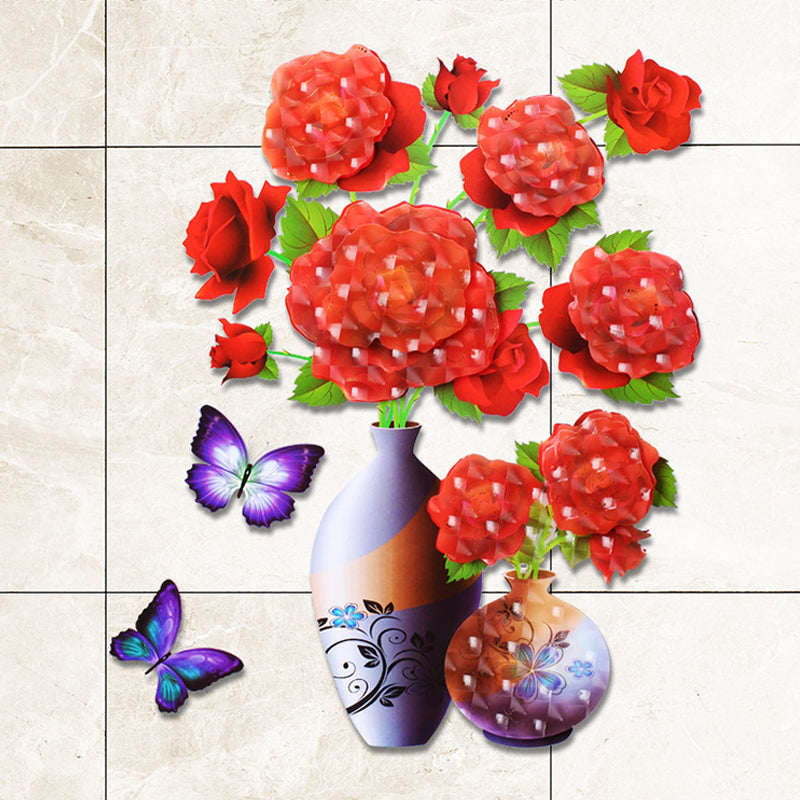 Rynx | DIY Plant Vase Three-Dimensional Wall Stickers