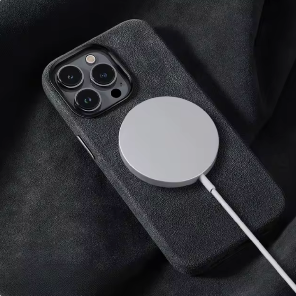 RYNX | iPhone Best MagSafe Case – "Alcantara"