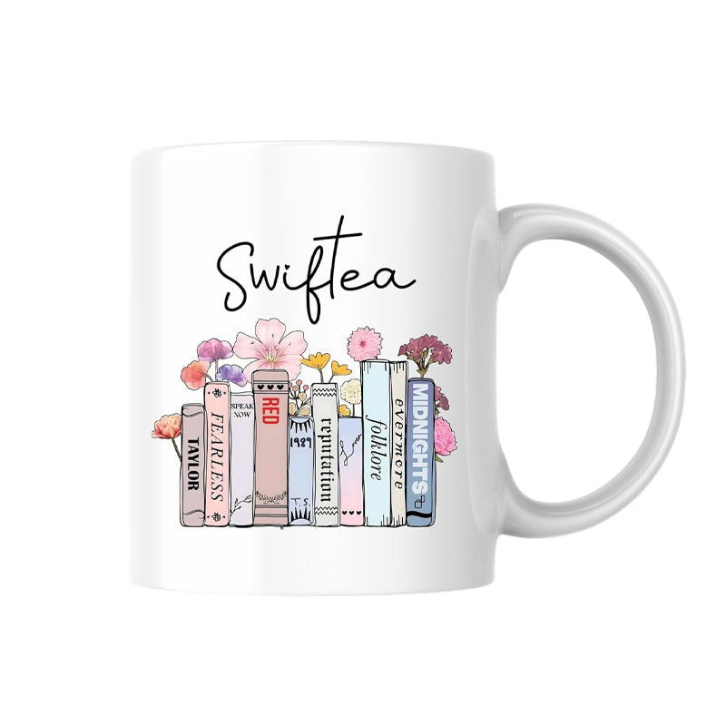 Rynx | Floral Music Album Swiftea Mug
