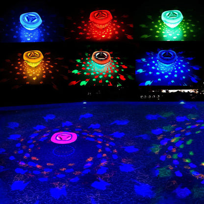 Rynx | LED floating fish projection bath and swim lighting toy