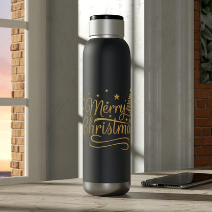 Rynx | Holiday Harmony: Bluetooth Speaker & Insulated Bottle with LED Lighting - 22oz Music & Hydration Companion