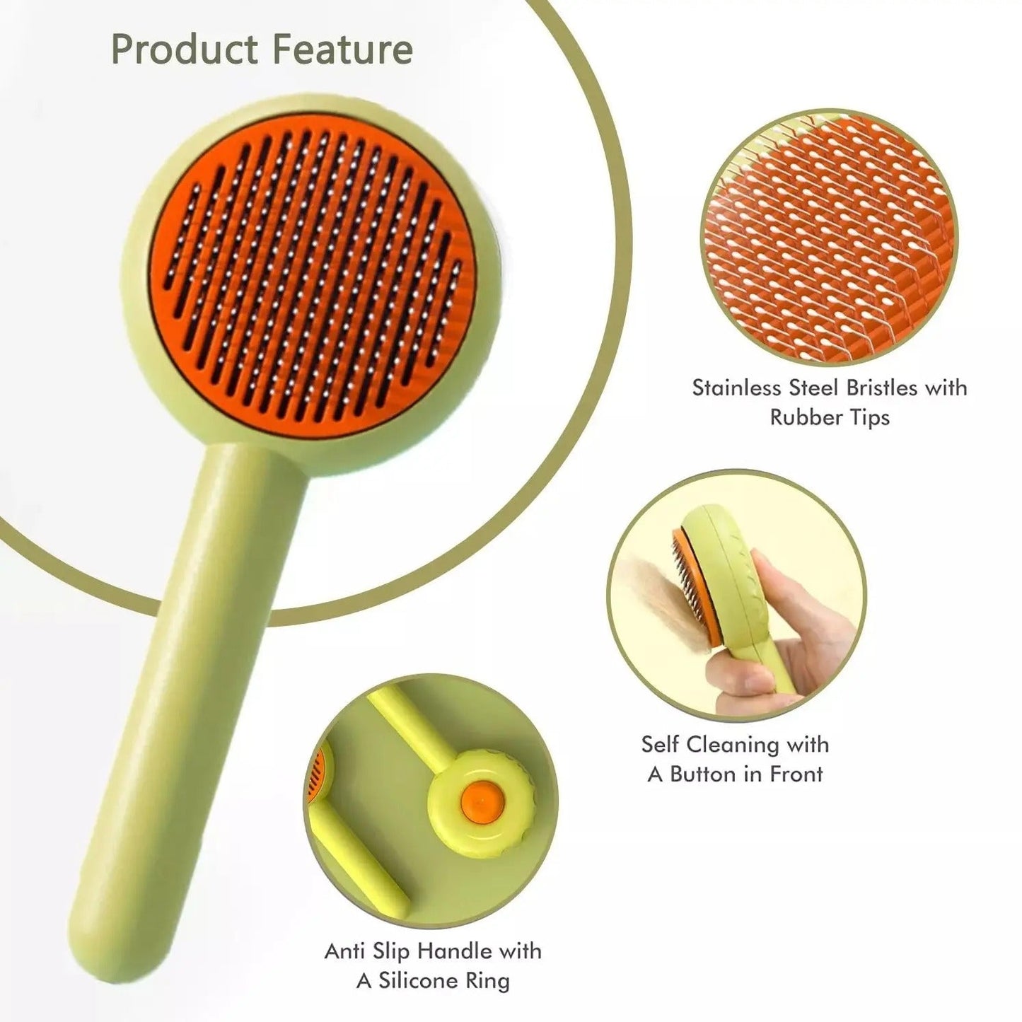Rynx | Self-Cleaning Pet Hair Removal Comb