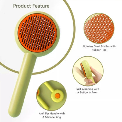 Rynx | Self-Cleaning Pet Hair Removal Comb