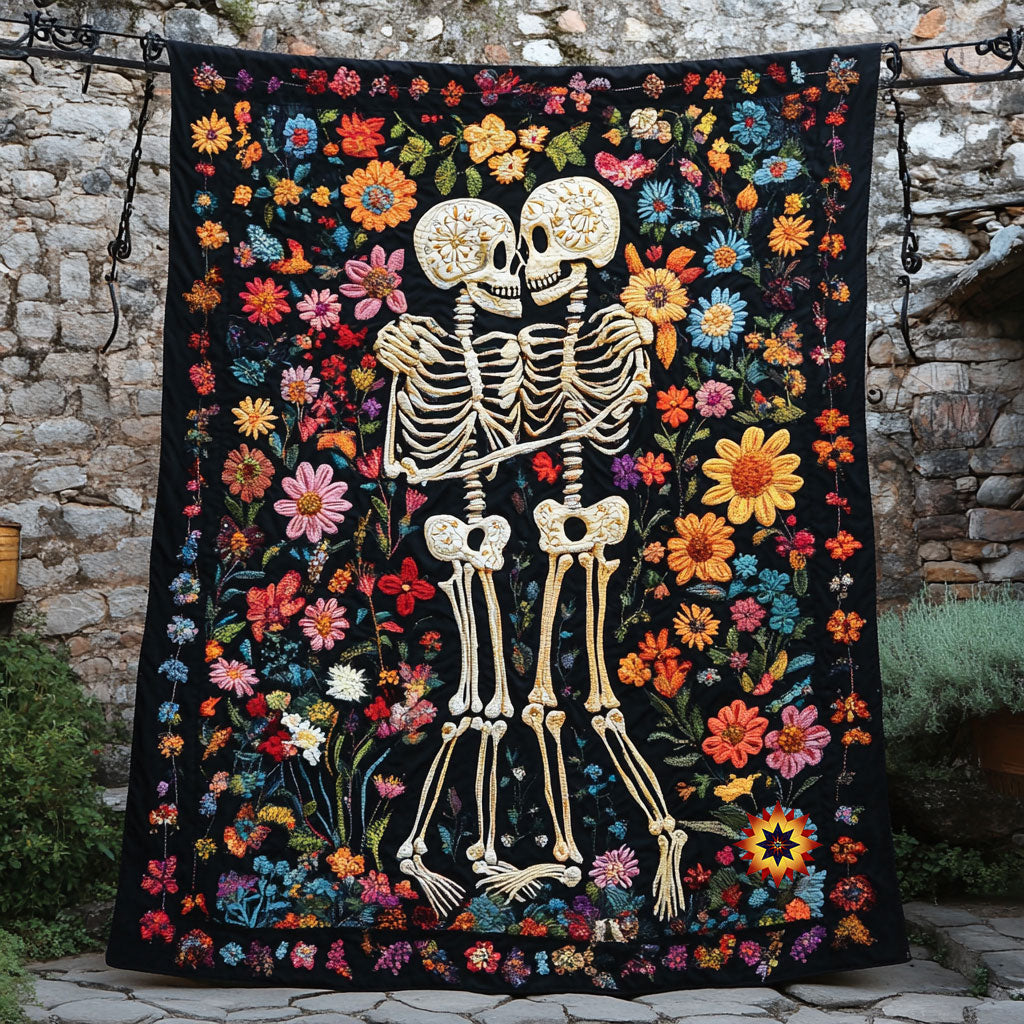Rynx | Skull Quilted Blanket