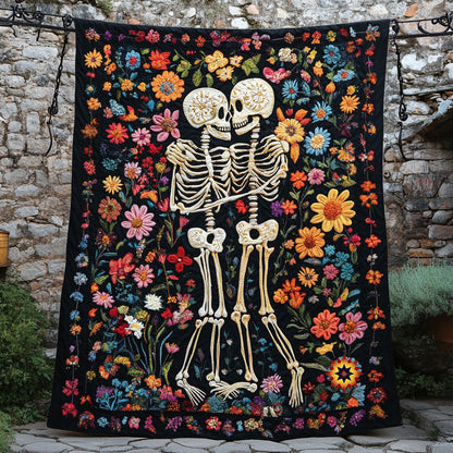Rynx | Skull Quilted Blanket