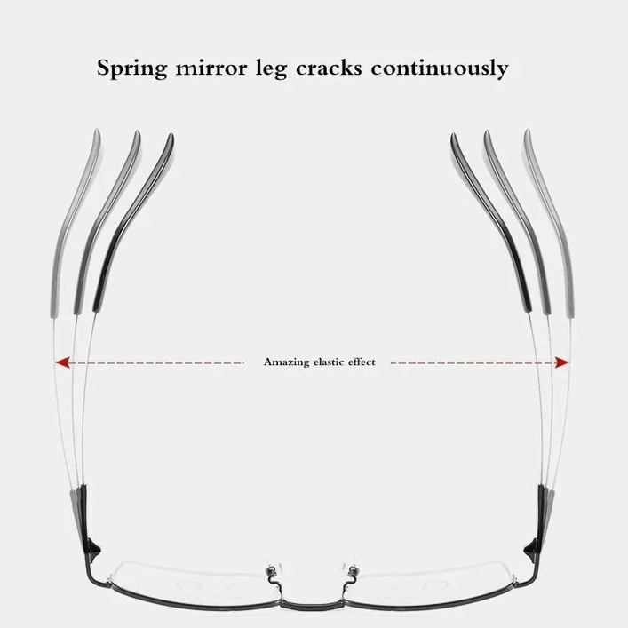 RYNX | Titanium Progressive Far And Near Range Dual-Use Reading Glasses