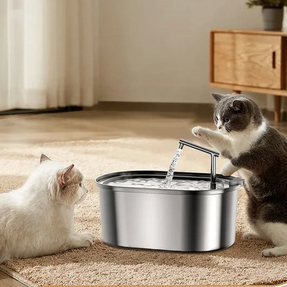 Rynx | Stainless Steel Automatic Pet Water Fountain