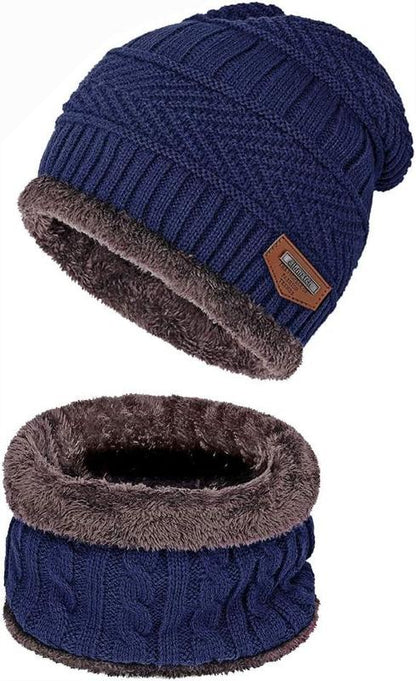 Rynx | Unisex Warm Winter Hat and Scarf Set