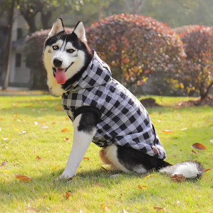 Rynx | Large pet dog winter jacket with removable hood