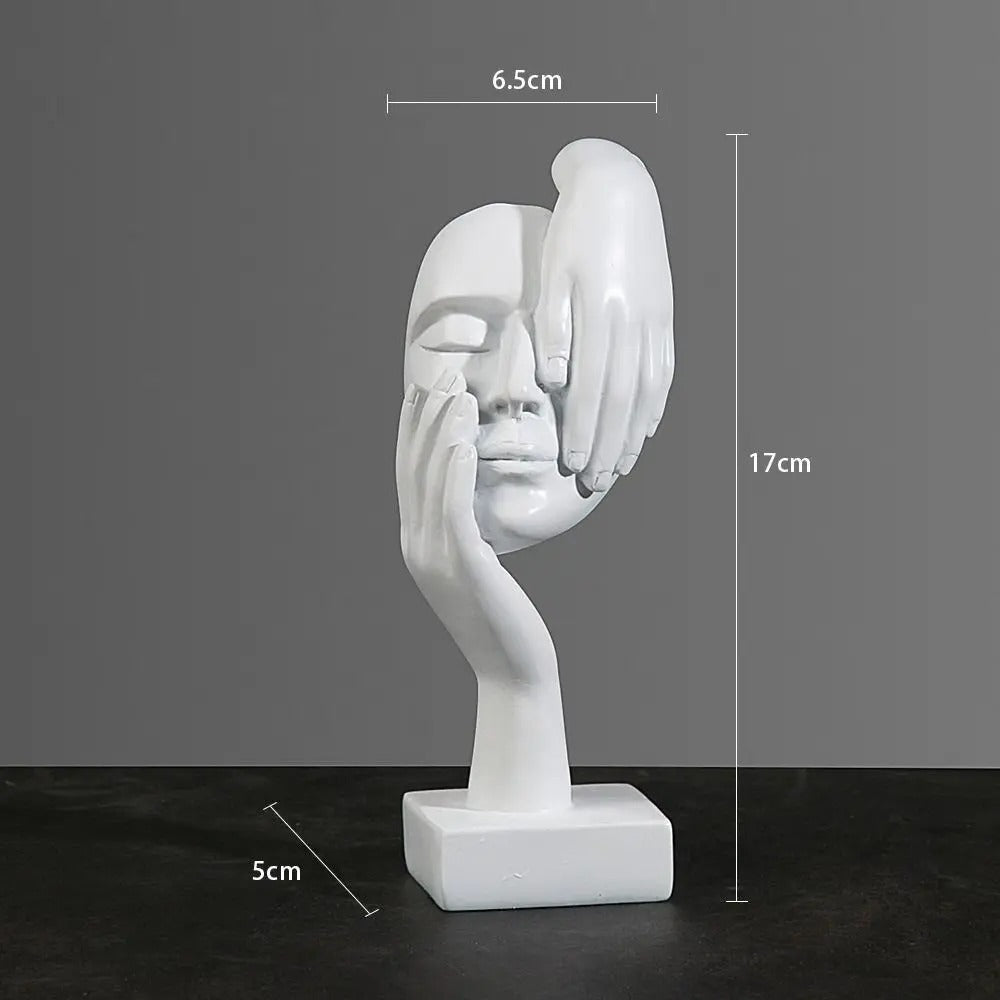 Rynx | NordicMuse Abstract Face Sculpture