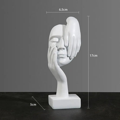 Rynx | NordicMuse Abstract Face Sculpture