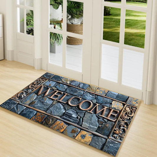 Rynx | WelcomeStone – Stylish 3D Entrance Mat