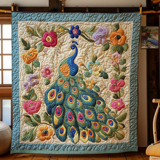 Rynx | Peacock quilt