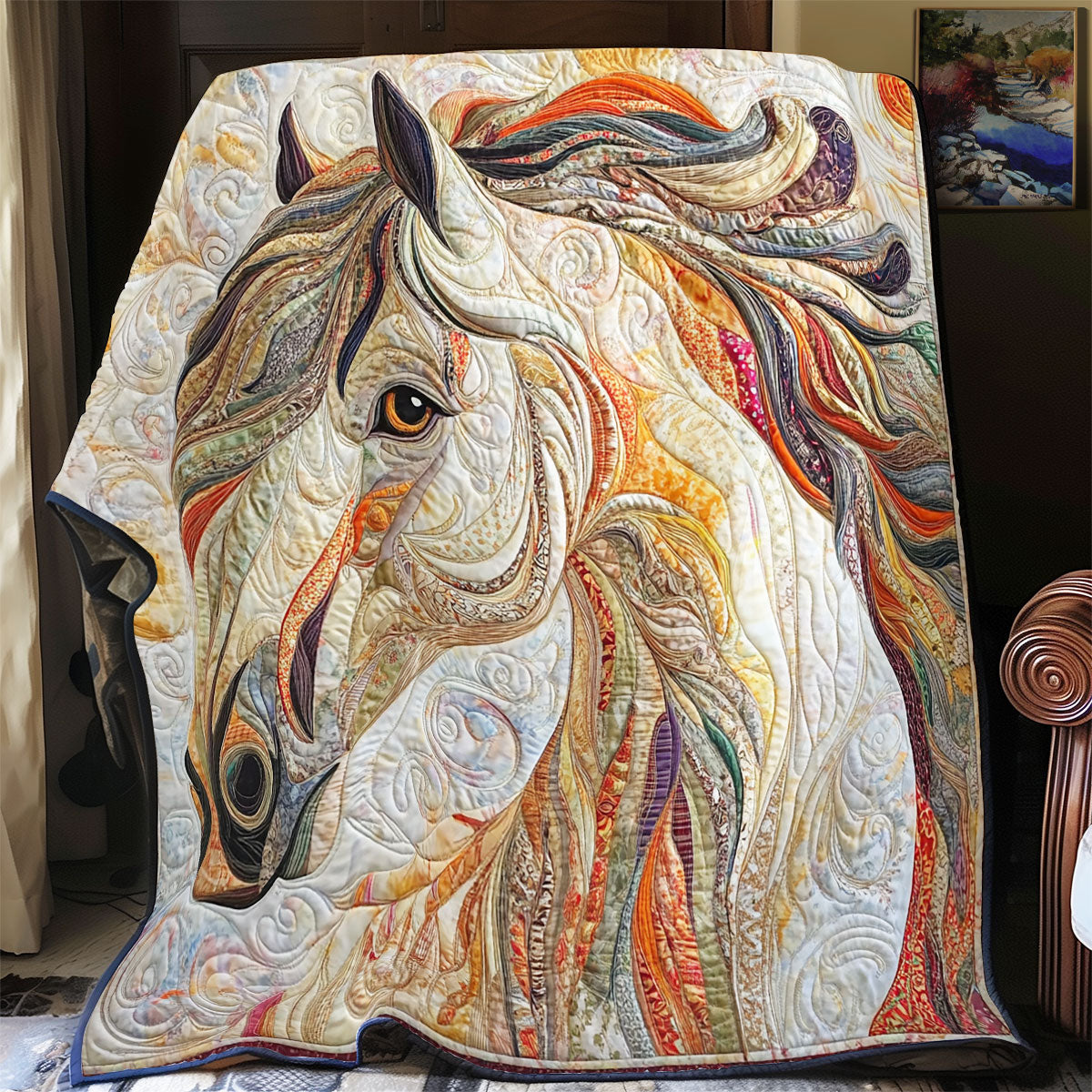 Rynx | Horse Quilted Blanket
