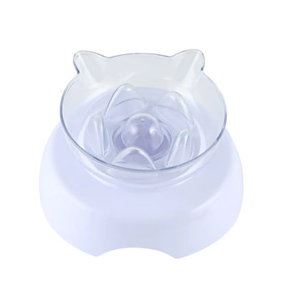 Rynx | 15 Degree Tilt Anti-Suffocate Cat Slow Feeder with Raised Stand