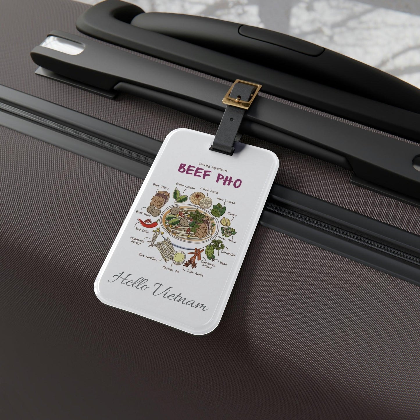 Rynx | Personalized elegant acrylic luggage tags by Maison d'Elite – Travel with elegance