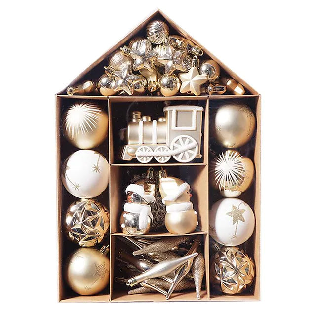Rynx | 70-piece Set: Christmas Tree Decorations Christmas Balls